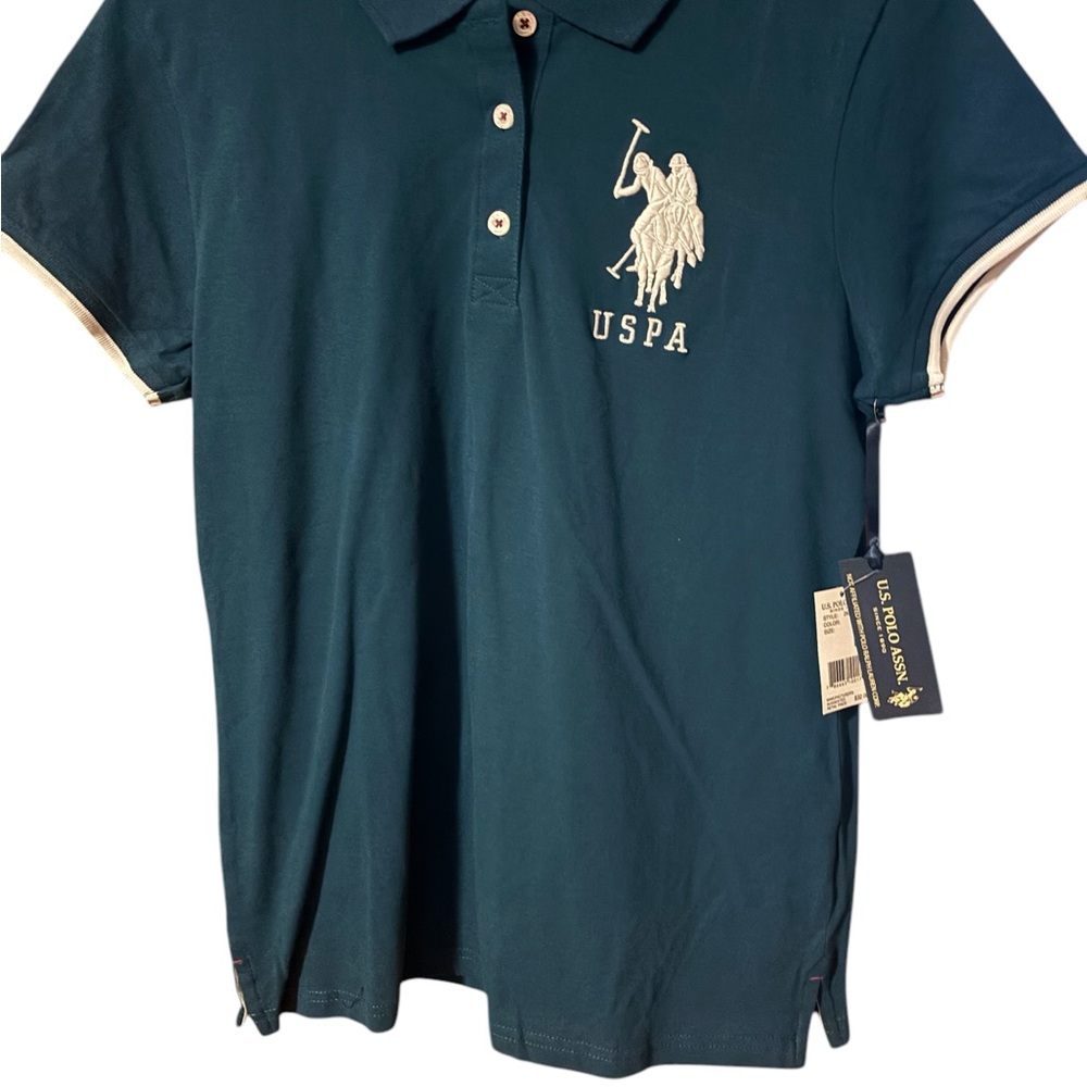 US Polo Assn. Teal Polo Shirt